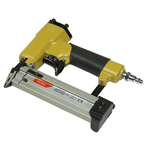 P630C Pneumatic Pin Nailer - 23 Gauge 3/8-inch to 1-3/16-inch leg - Micro Pinner Headless Pinner with Safety for Cabinets, Windows, Doors and Interior Decoration