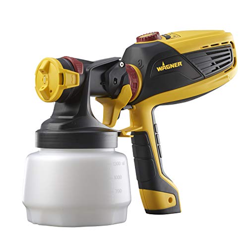Wagner Spraytech 0529010 FLEXiO 590 Handheld HVLP Paint Sprayer, Sprays Unthinned Latex, Includes Two, iSpray Detail Finish Nozzle, Complete Adjustability for All Needs