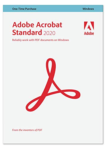 Adobe Acrobat Standard 2020 [PC Online code]