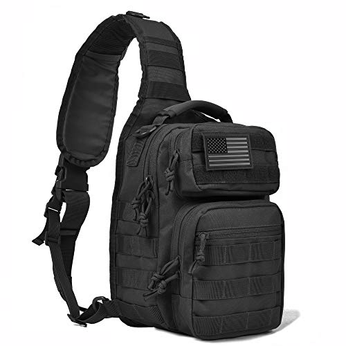 Tactical Sling Bag Pack Military Sling Assault Range Diaper Bag Backpack