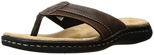 Dockers Men's Laguna Flip Flop, Briar, 8 M US