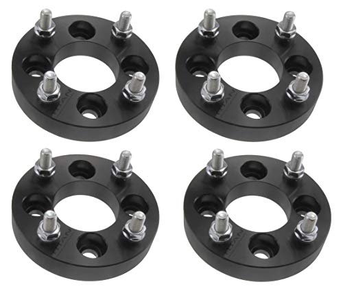 4pc 25mm (1') 4x100 to 4x114.3 Wheel Spacers Adapters Fits Honda Civic Fits Acura Integra Fits Mazda Miata