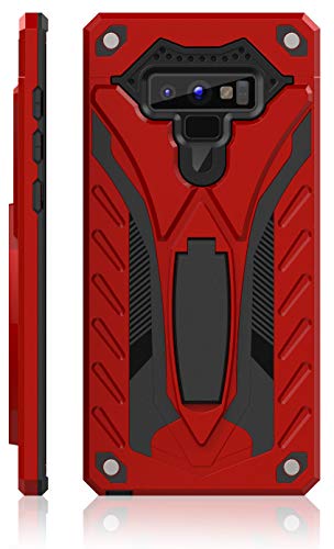 Samsung Galaxy Note 9 Case | Military Grade | 12ft. Drop Tested Protective Case | Kickstand | Wireless Charging | Compatible with Galaxy Note 9 - Red