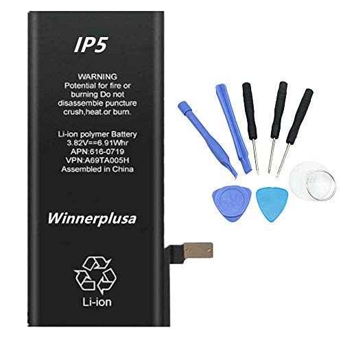 Winnerplusa Battery for iPhone 5 (2in1)