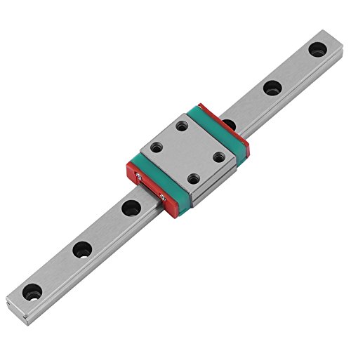 100mm Linear Rail Guide Portable High Precision Miniature Linear Motion Guide with Sliding Rail Block