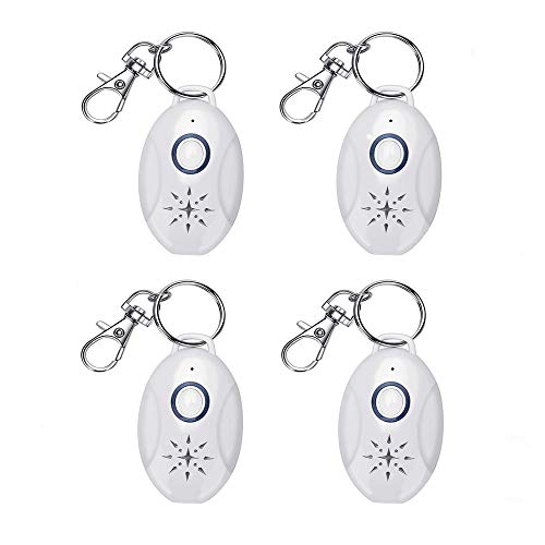 Muhoop Ultrasonic Mosquito Repellent Portable Pest Repeller Outdoor Insect Repellent Electronic Mosquito Repeller for The Prevention of Fleas and lice of Dogs, Cats, Pets,(Packs of 4)