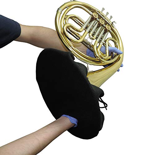 IBAM French Horn Bell Cover (fits up to 12” Bell) - Includes the ability to insert your hand into bell for proper intonation - Made the USA - Trusted by school districts and musicians!