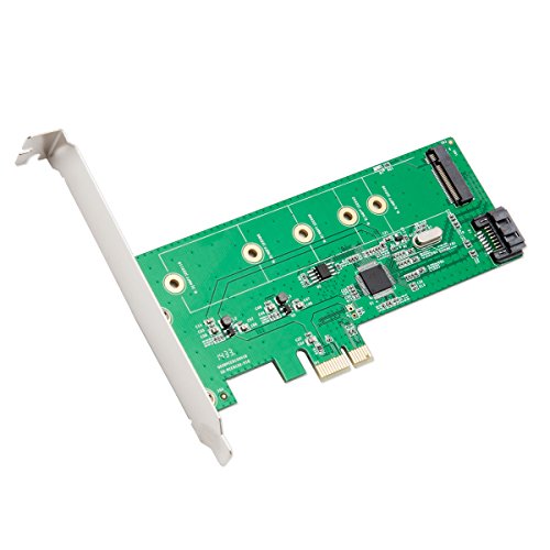 I/O Crest M.2 NGFF SDD + SATA III Port PCIe X1 Controller Card Components Other SI-PEX50069