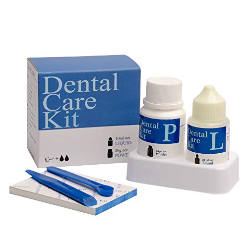 Mastermedi Zinc Oxide Eugenol Cement Dental Care Kit Glue For Crowns & Bridges Filling
