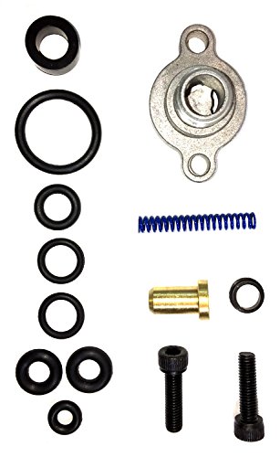 TamerX Fuel Pressure Regulator Upgrade Kit w/Valve Cap & Blue Spring - 1998-2003 Ford Power Stroke 7.3L