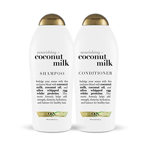 OGX Nourishing + Coconut Milk Shampoo & Conditioner, Set