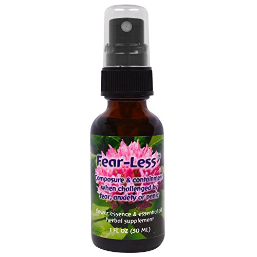 Flower Essence Services Flourish Formulas Fearless Spray, 1 Ounce