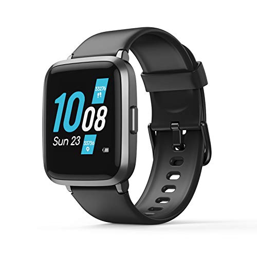 Smart Watch for Android Phone Compatible Koogeek Smart Watch for Men Women with Blood Pressure Monitor Fitness Tracker Blood Oxygen Meter Heart Rate Waterproof Smartwatch for iPhone iOS 2020 Upgraded