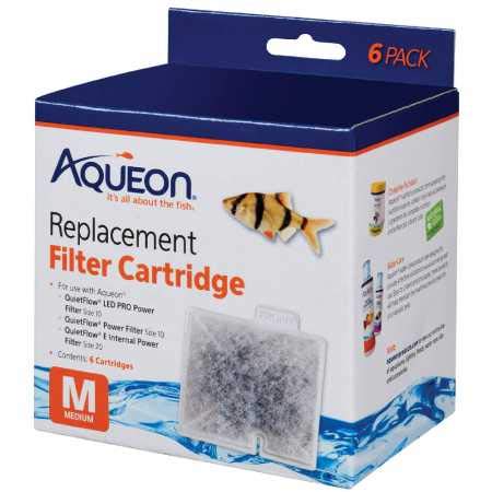 Aqueon Replacement Filter Cartridges Medium (6 Pack)