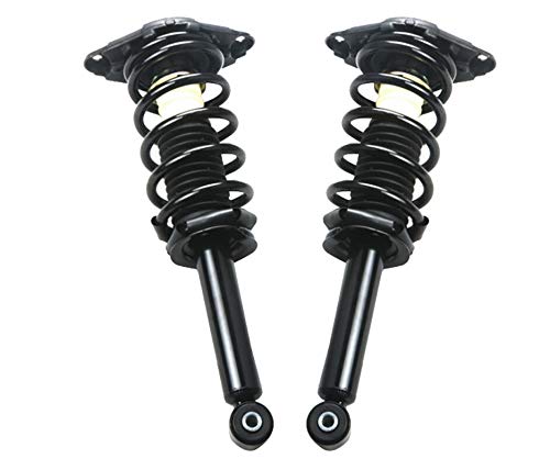 MOSTPLUS 2pcs of Rear Left Right Side Complete Shocks Strut & Coil Spring Assembly 171312 Compatible for 2000-2006 Nissan Sentra