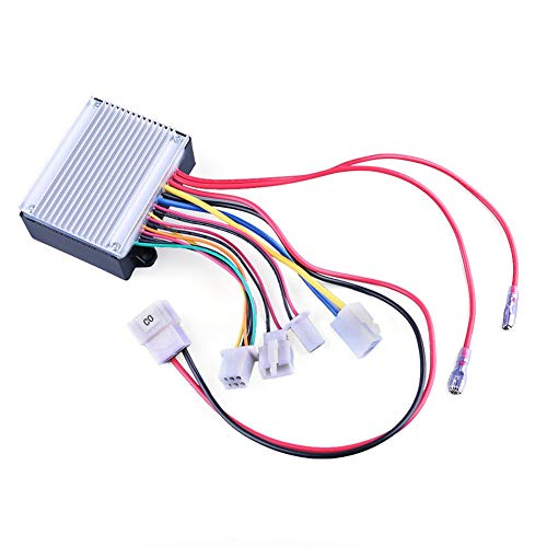 24V Control Module, 7 Connectors, 6 Pins Throttle, Fit for Razor Ground Force Go Kart(V13+), Drifter(V3+), Dune Buggy(V12+), Crazy Cart(V1-3), Model: HB2430-TYD6K-FS-ROHS, Part Number: W25143400015