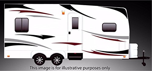 RV, Trailer Hauler, Camper, Motor-Home Large Decals/Graphics Kits 24-k-3