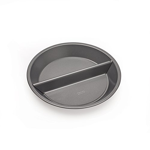 Chicago Metallic Professional Non-Stick Split Decision Pie Pan, 9-Inch