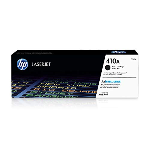 HP CF410A Laserjet 410A Toner Cartridge, Black, Pack of 1