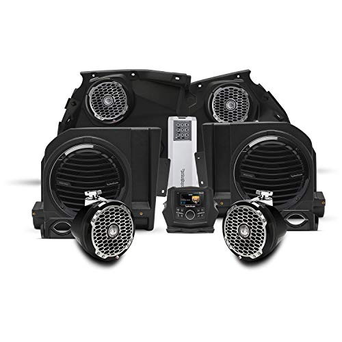 Rockford Fosgate X3-STAGE5 1000 Watt Stereo, Front Speaker, Subwoofer, Rear Speaker Kit for Select 2017-2018 Maverick X3 Models