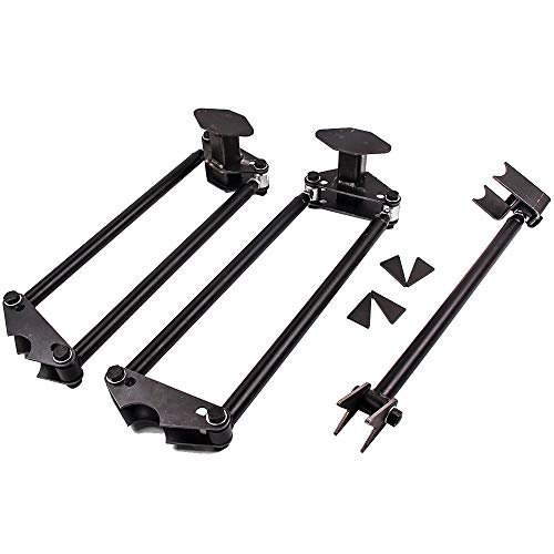 Autoslegend Universal Weld-On Parallel 4-Link Suspension Kits 24' Bars for Truck SUV Classic Car Air Ride