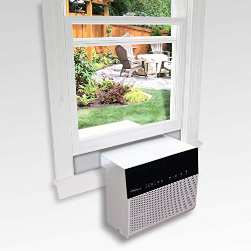 Soleus Air Exclusive 6,000 BTU Energy Star First Ever Over The Sill Air Conditioner Putting it in a Class of its Own for Safety and Whisper Quiet, Along with Keeping Your Window View