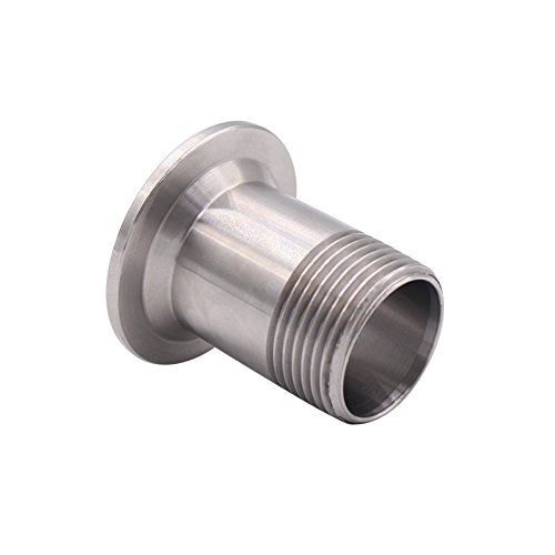 DERNORD Sanitary Male Threaded Pipe Fitting to TRI CLAMP (OD 50.5mm Ferrule) (Pipe Size: 1' NPT)