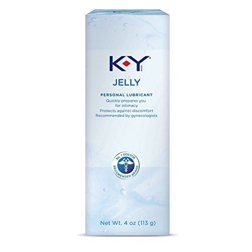 K-Y Jelly Personal Lubricant, 4 Oz Pack of 3