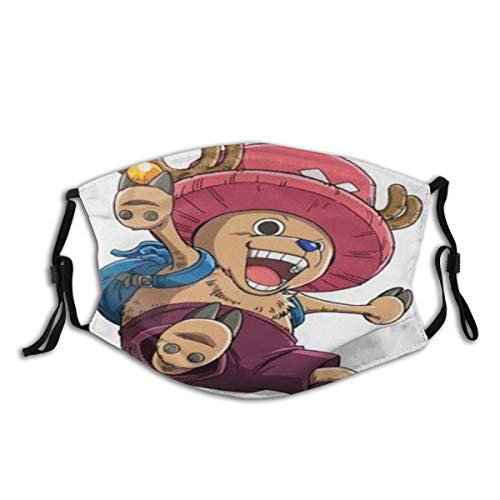 SINOVAL EILANNA One Piece Tony Tony Chopper 3D Print (6) Unisex Washable and Reusable Cotton Warm Face Protection for Outdoor