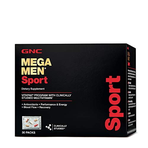 GNC Mega Men Sport Vitapak 30 Day New Formula