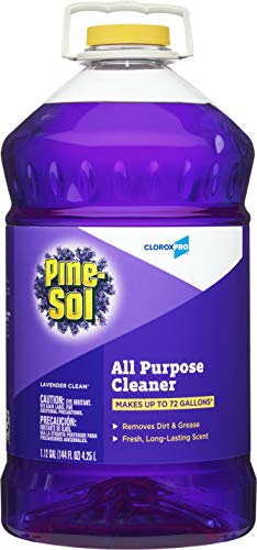 Clorox MSS328608A01 Pine-Sol Commercial Solutions Liquid Cleaner, Lavender, 1,12 Galones (144 Fl Oz) 4,25 L