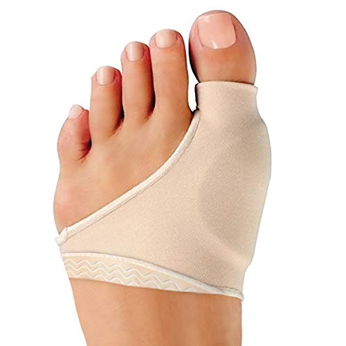 Bunion Corrector and Pain Relief Cushion Sleeve Orthopedic Splint Gel Protector with Non-Slip Grip Insert for Men/Women - Hallux Valgus Realignment Large (2 PCS)