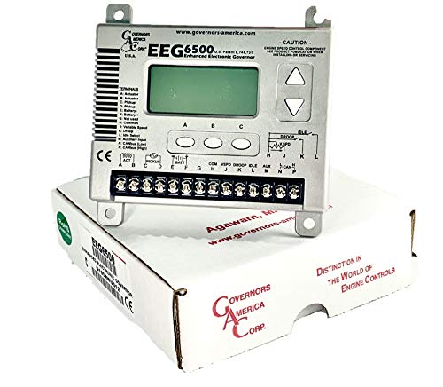 EEG6500 | Digital Speed Governor | Designed to control engine speed with fast and precise response to transient load changes | Simplified LCD User Interface |100% GAC Original - 1 Year Warranty!