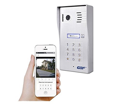 GBF New Upgraded -Global Wireless Video Doorphone & Doorbell WI-FI Intercom System Night Vision Weatherproof