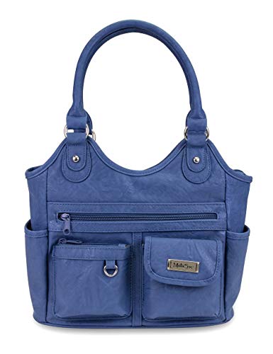 MultiSac womens Reflex Tote Shoulder Bag, Denim,One Size