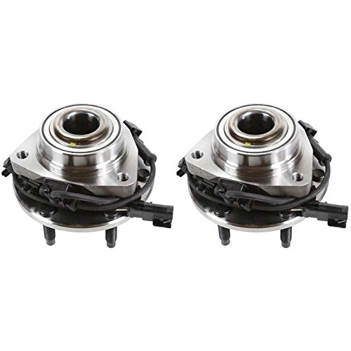 AutoShack HB613190PR Pair of 2 Front Wheel Hub Bearing Assembly Fits Driver and Passenger Side