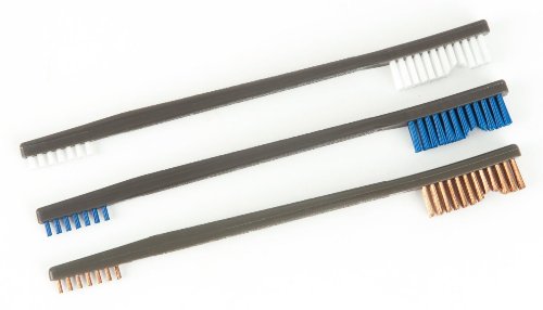 Otis Variety Pack Receiver Brush, Nylon/Blue Nylon/Bronze