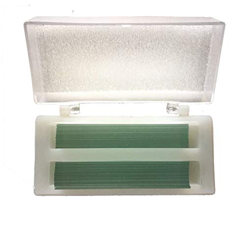 MUHWA Microscope Glass Cover Pre-Cleaned 24mm x 50mm Coverslips 100 Pieces/Box