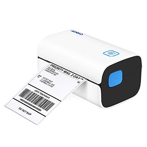 Aobio Shipping Label Printer for Mac and Windows, 4x6 Logistic Thermal Label Printer High Speed Max 180 mm/s, Easy Set Up, Work with Amazon, Ebay, Shopify, Etsy, FedEx, USPS etc