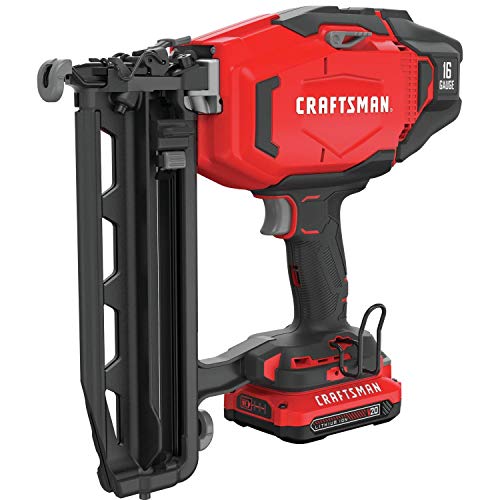 CRAFTSMAN V20 Cordless Finish Nailer Kit, 16GA (CMCN616C1)