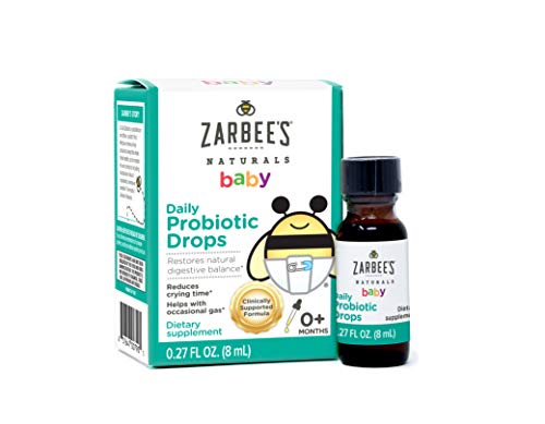 Zarbee's Naturals Baby Daily Probiotic Drops, 0.27 Ounces