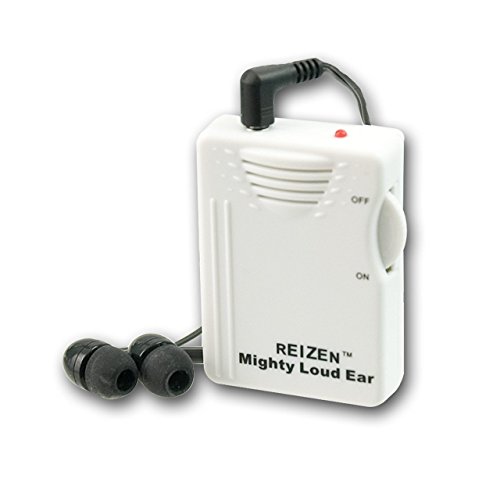 Reizen Mighty Loud Ear 120dB Personal Sound Hearing Amplifier