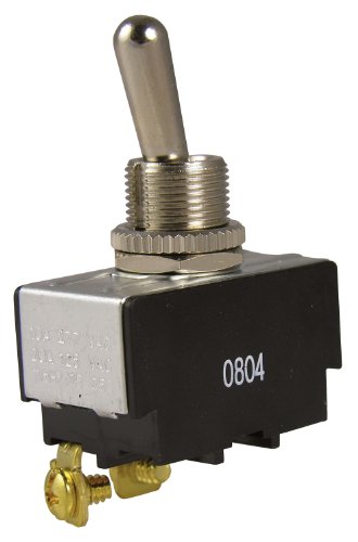 Gardner Bender GSW-10 Electrical Toggle Switch, SPST, ON-OFF, 20 A/125V AC, Screw Terminal