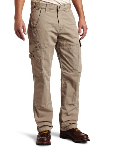 Carhartt Men's Men's Cotton Ripstop Pant, Desert, 34x32