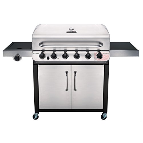 Char-Broil 463274619 Performance Series 6-Burner Gas Grill, Stainless/Black