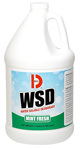 Big D 1641 Water Soluble Deodorant, Mint Fresh Fragrance, 1 Gallon (Pack of 4) - Add to any cleaning solution - Ideal for use in hotels, food service, health care, schools and institutions