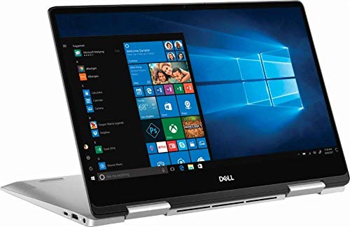2019 Dell Inspiron 7000 13.3' FHD Touchscreen 2-in-1 Laptop, Intel Quad Core i5-8265U Upto 3.9GHz, 8GB DDR4 RAM, 256GB SSD, Backlit Keyboard, Fingerprint Reader, USB-C, HDMI, Windows 10