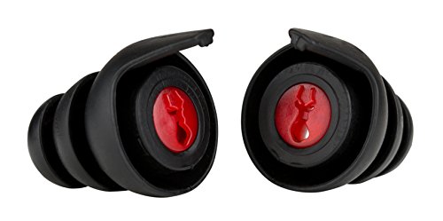 Safariland in-Ear Impulse Hearing Protection, Black/Red, Medium/Large