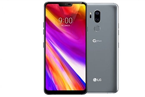 LG - G7 ThinQ for Verizon - 64GB - 6.1in QHD Display - Platinum Gray - US Warranty (Renewed)