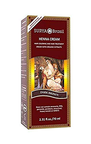 Surya Brasil Henna Dark Brown Cream - 2.37 Ounce